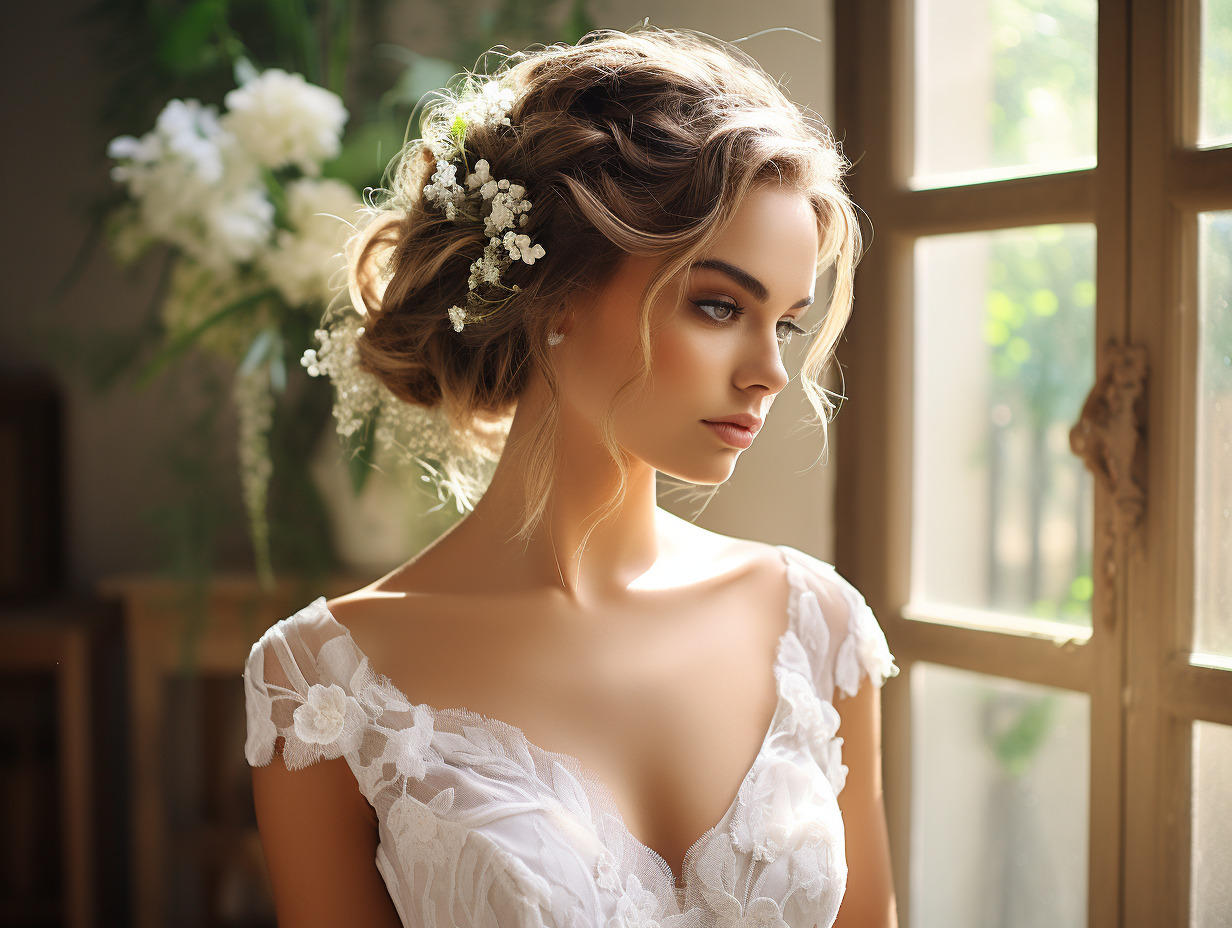 coiffure mariée